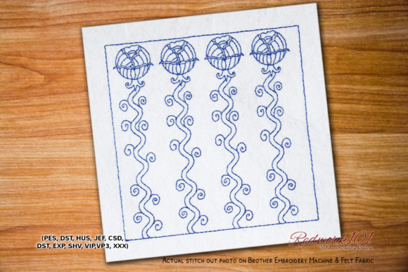 Abstract Floral Pattern