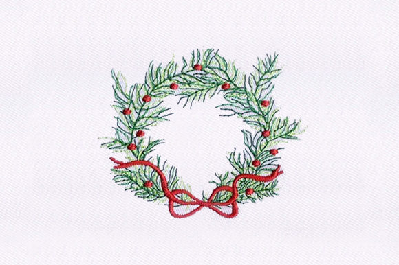 Cherry Wreath: A Thoughtful Embroidery Design for Real Projects