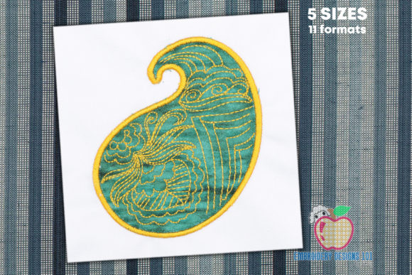 Floral Paiselys Applique