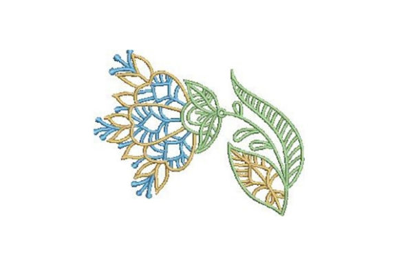 Flower Outline: A Charming, Versatile Embroidery Design for Personalized Gifts