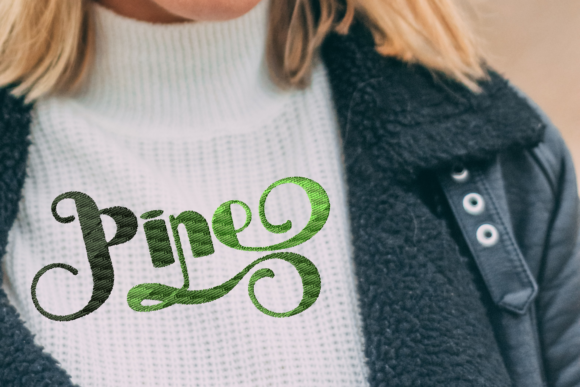 Pine Lettering: Timeless Charm for Handmade Gifts