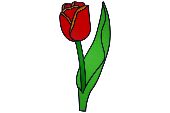 Red Tulip: A Floral Embroidery Design Review for Small Business Merch