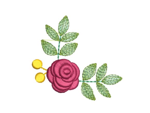 Rose Corner: A Thoughtful Floral Embroidery Design for Real Projects